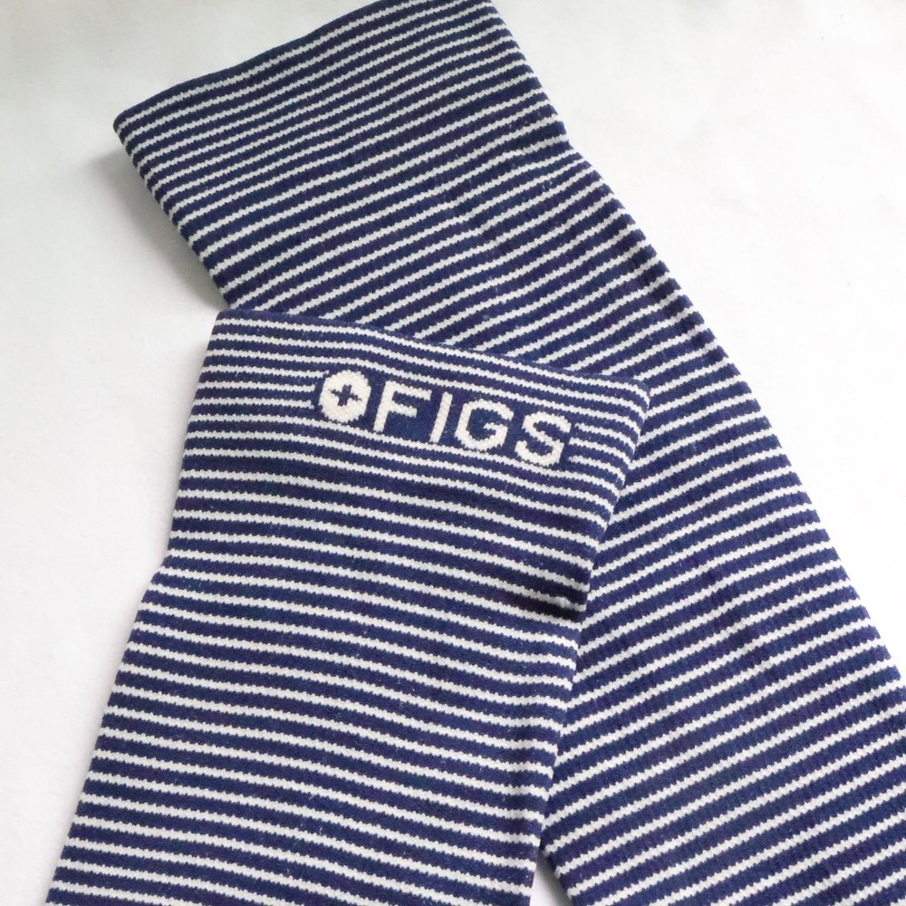 Figs Compression Socks Size L Striped Pattern Comfort Fit