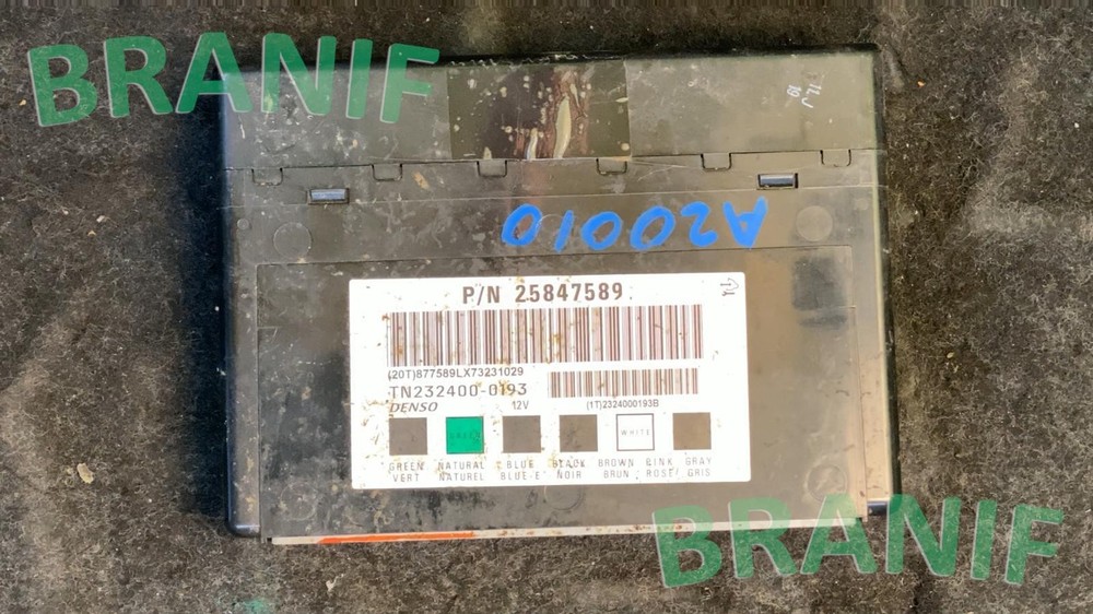 CHEVROLET EQUINOX Body Control Module Unit 25847589