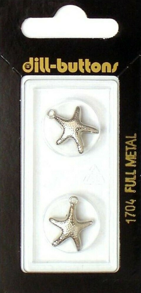 Dill Buttons ~ (1704) - 11/16" - 2 ct