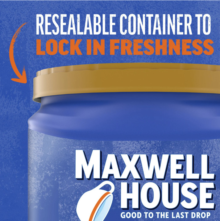 Maxwell House Smooth Bold Dark Roast Ground Coffee 26.7 Oz Assorted Style