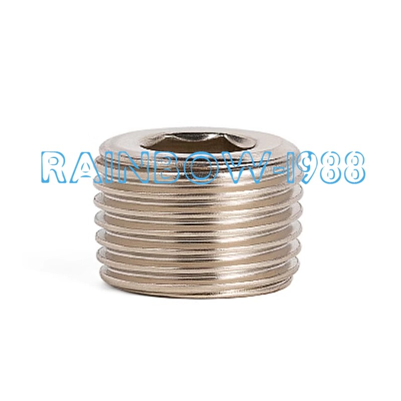 10PC FOR Pneumatic hexagonal electromagnetic valve manifold plug BD-M5(M5*0.8)