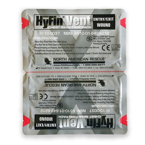 Hyfin Vent Chest Seal Twin Pack