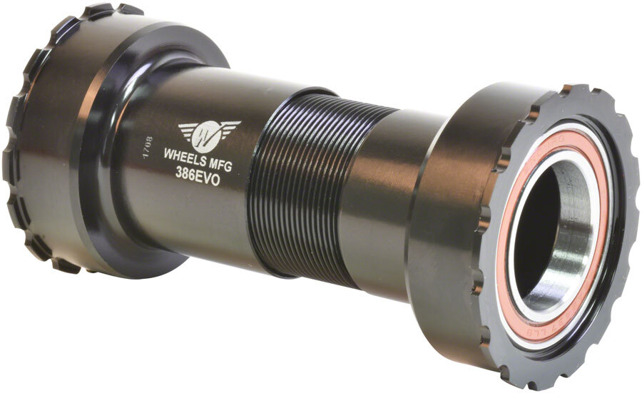 Wheels Manufacturing 386 EVO Bottom Bracket with Angular Contact Bearings for