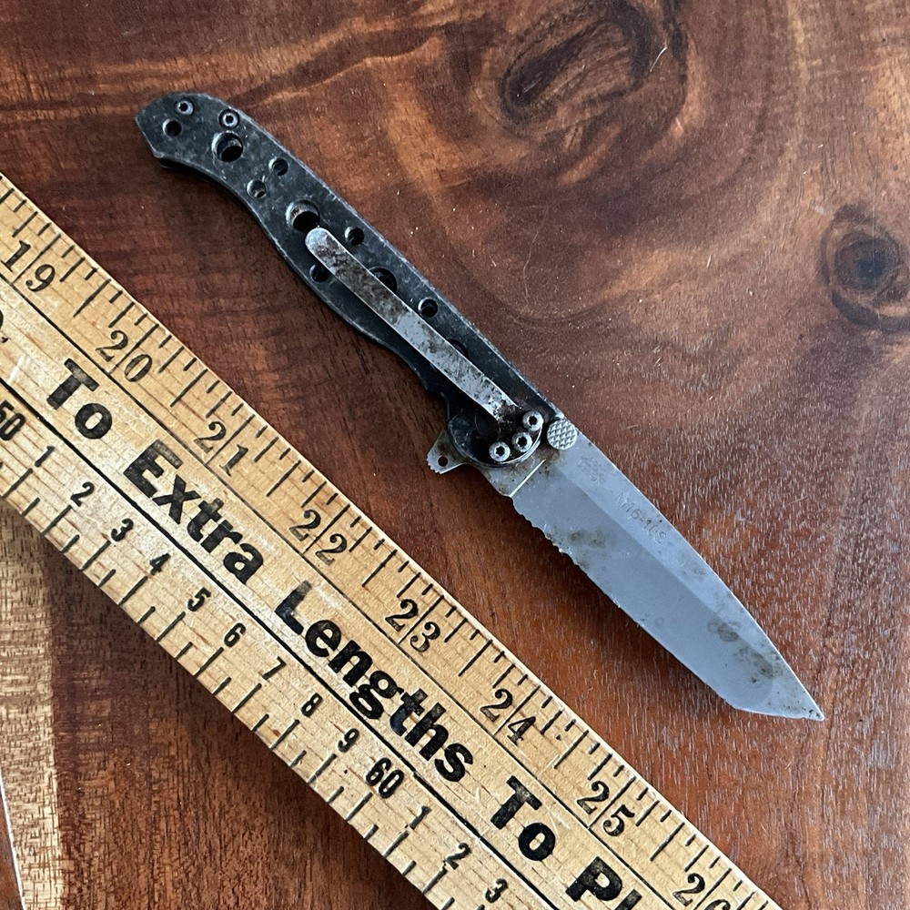 CRKT M16-10S CARSON DESIGNED FOLDING KNIFE FLIPPER