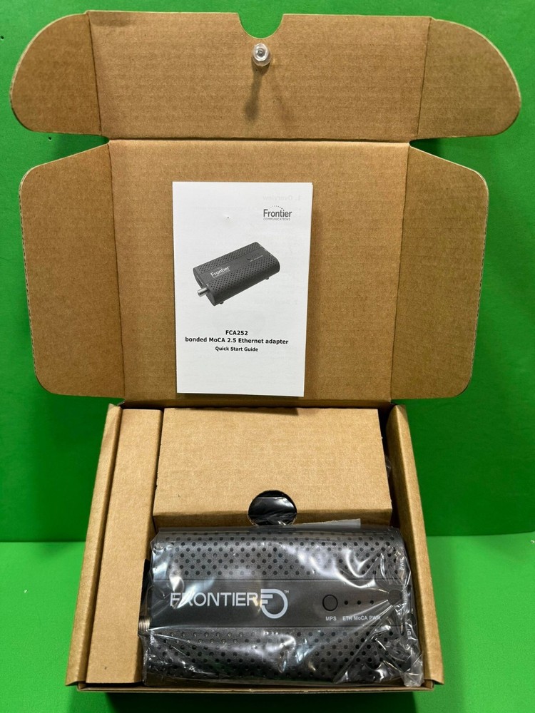 FRONTIER FCA252 MoCa 2.5 Ethernet Network Adapter BRAND NEW