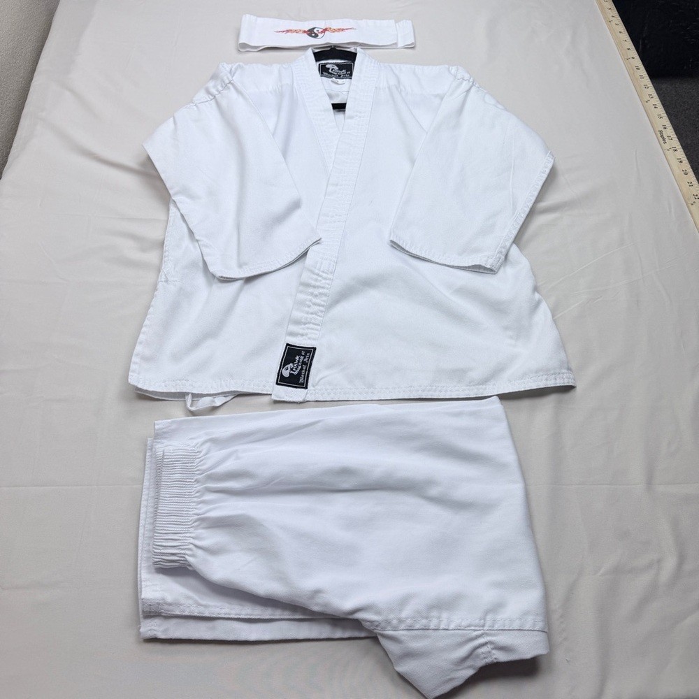 White Martial Arts Uniform for Kids