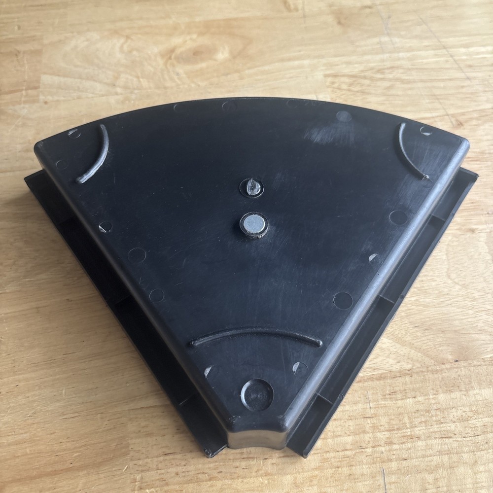 Craftsman Triangular Pie Shaped Magnetic Tray Bin Tool Box Organizer Black READ!