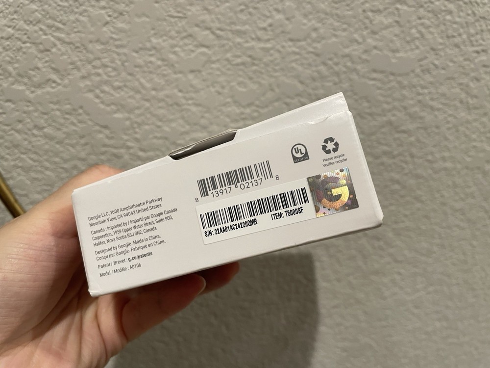 Google - Nest Temperature Sensor - White