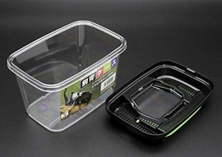 Compact 7'' Terrarium for Bugs and Fish - High Transparency for Easy Observation