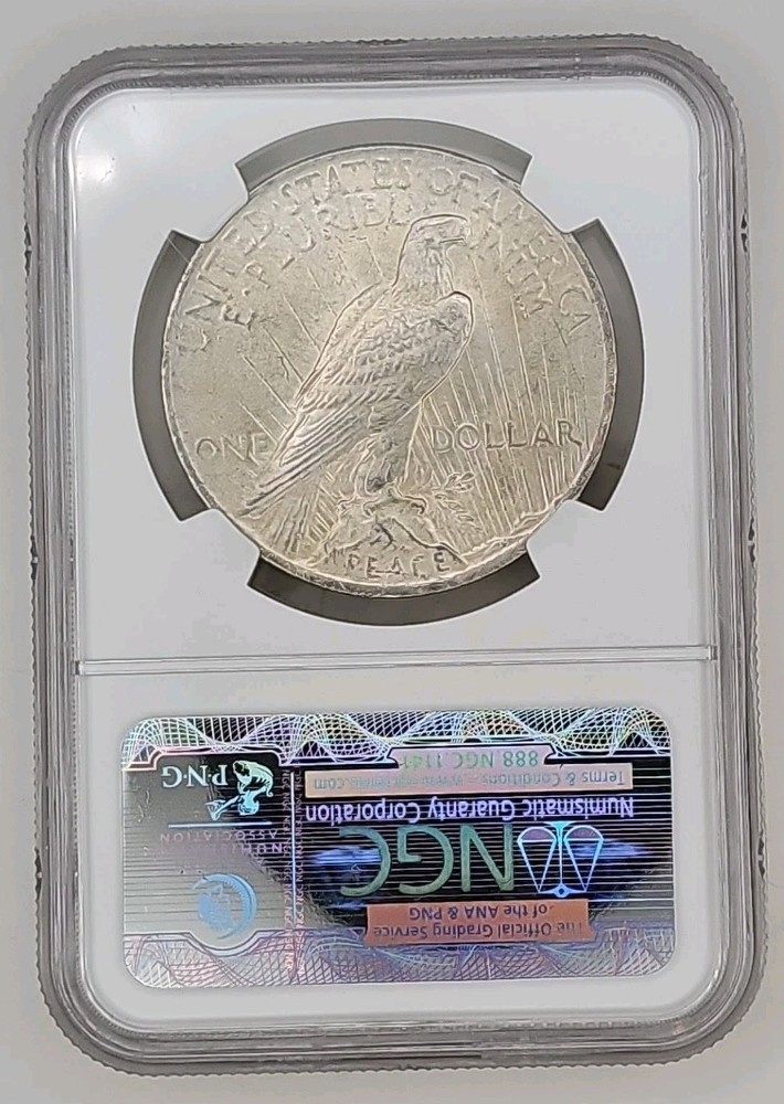 1923-P Peace Dollar $1 NGC MS65