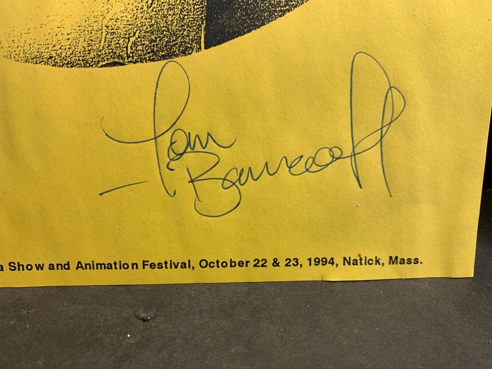 Disney Simba Animator Autographs, Tom Bancroft & Elliot Bour, 1994