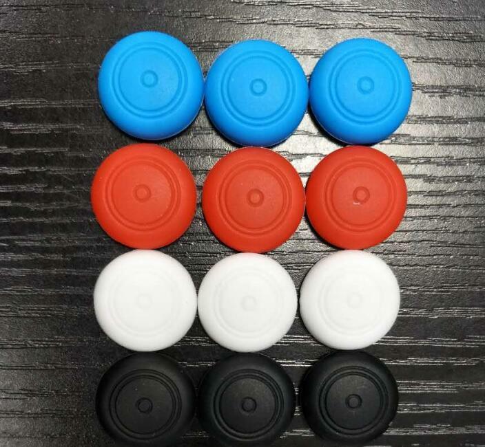 8X Silicone Grip Thumb Stick Extender Button Cap Kit for Nintendo Switch Joy-Con