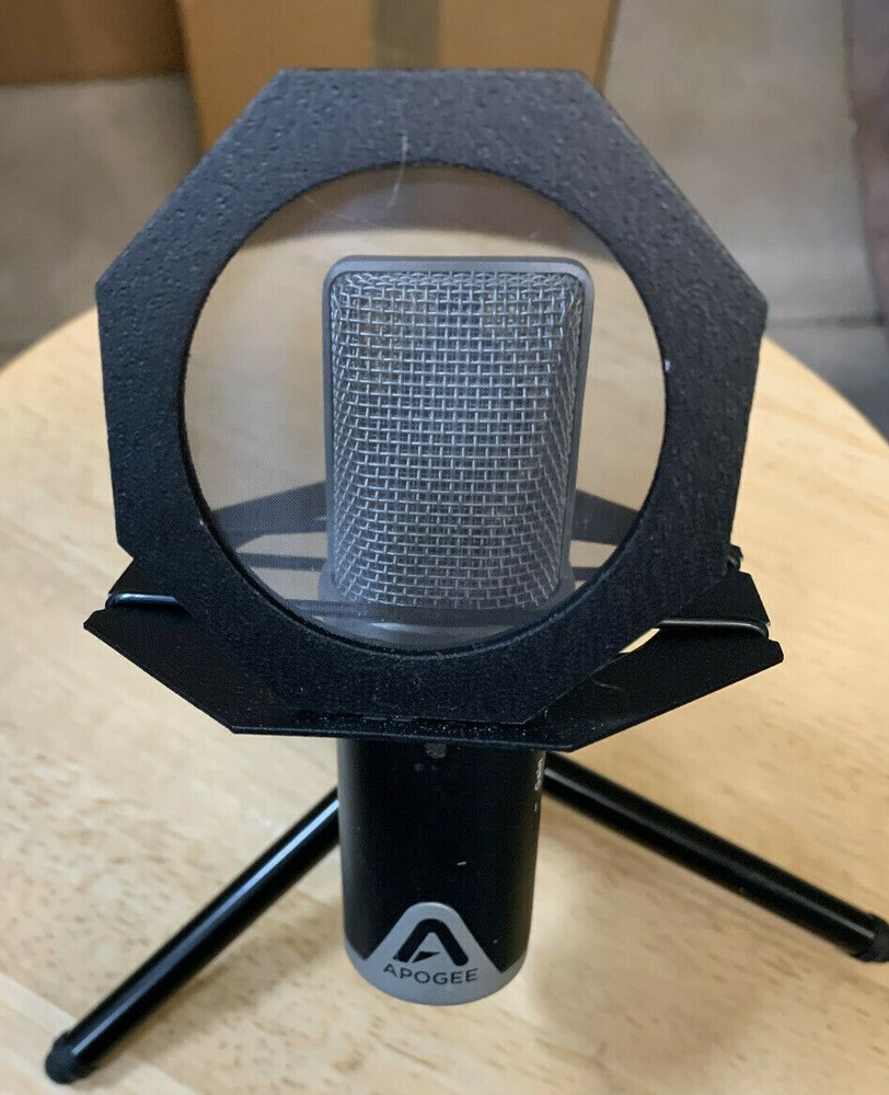 THE HOOK - CUSTOM POP FILTER for MANLEY MICROPHONES, APOGEE MIC