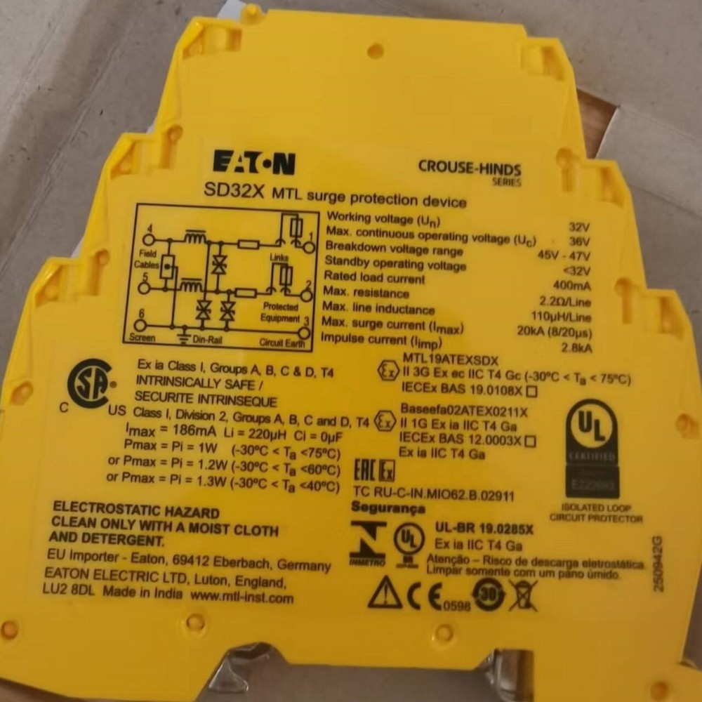 Eaton MTL SD32X Surge protector in stock