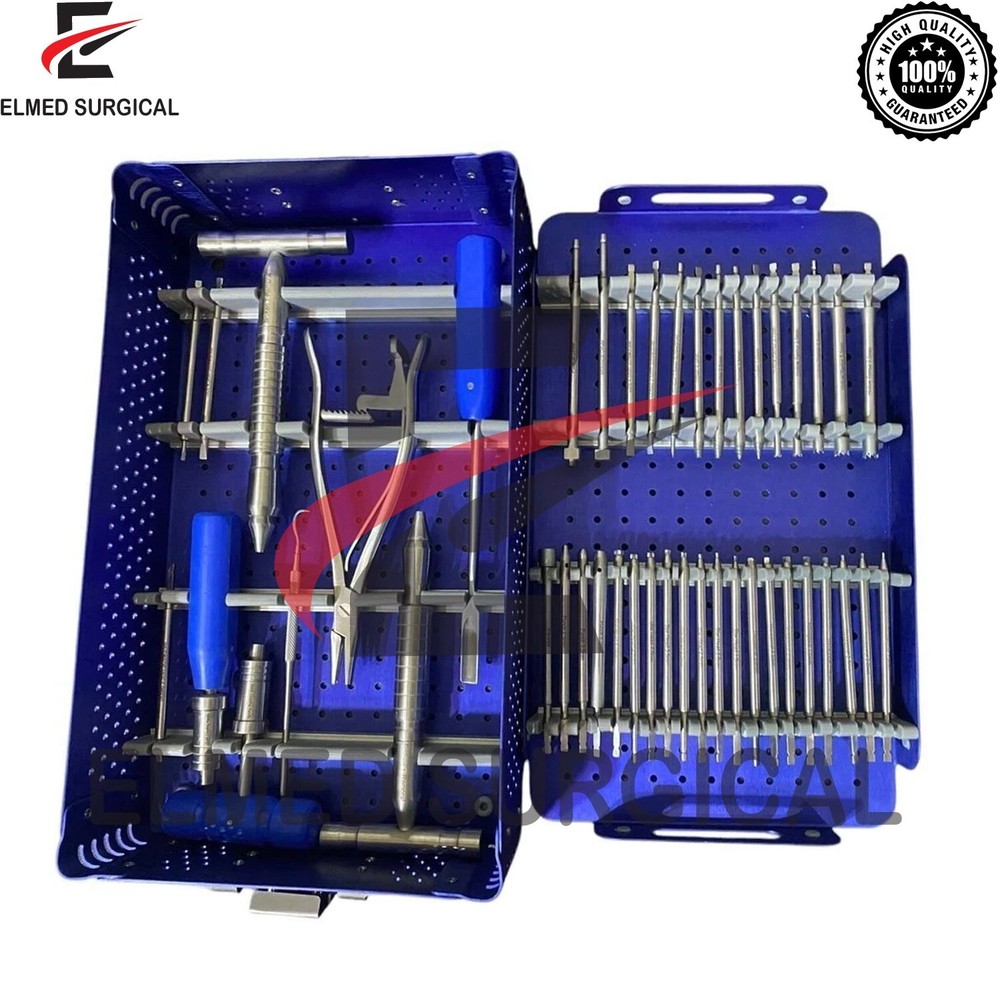 Broken Screw Removal Instruments Kit Orthopedic Instruments Set Top Quality