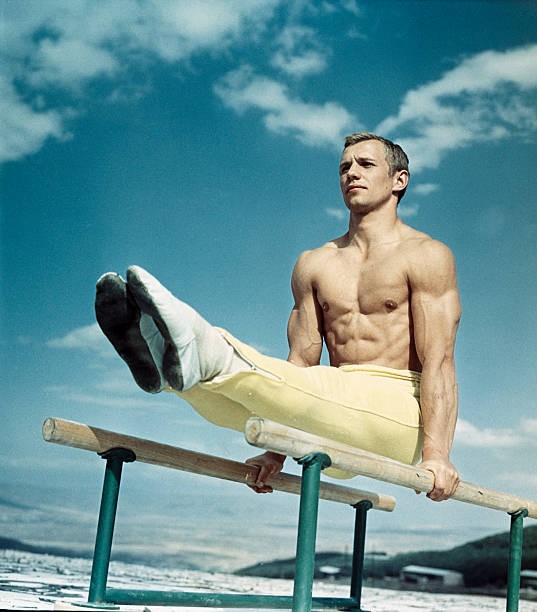 Soviet Gymnast Sergey Diomidov 1968