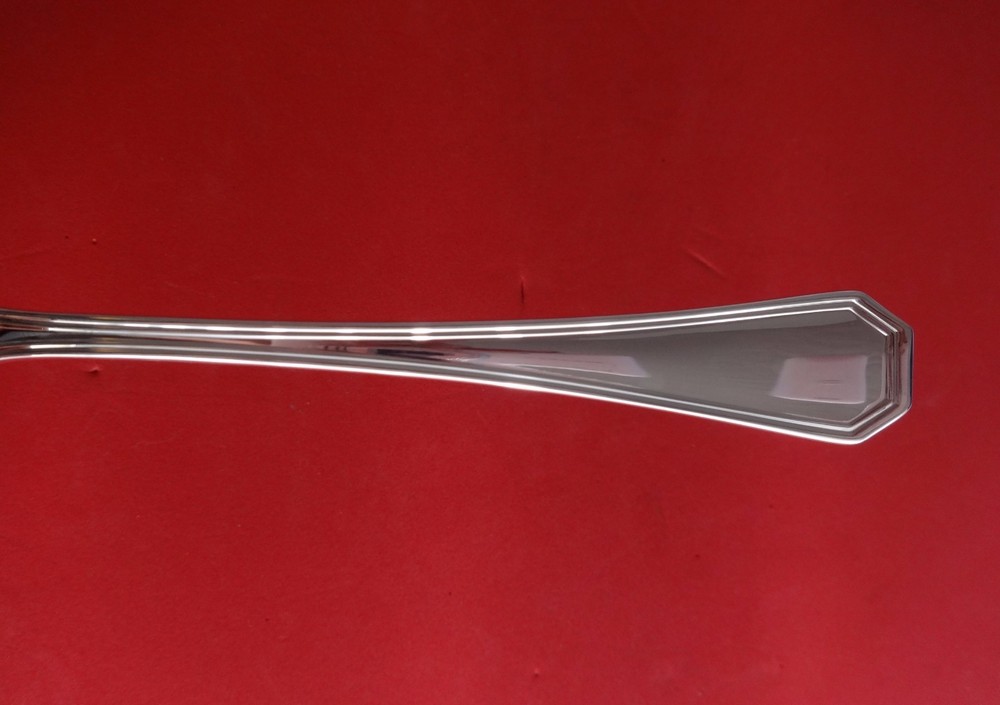 Ottagonale by Calegaro Italy Sterling Silver Serving Fork Large 10"