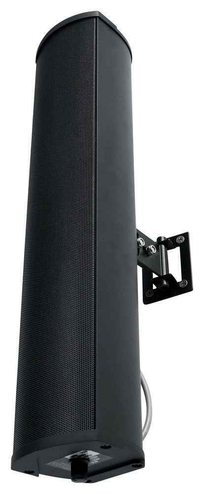 Rockville WET ARRAY 4 Black Swivel Column Line Array 70V Commercial Pro Speaker