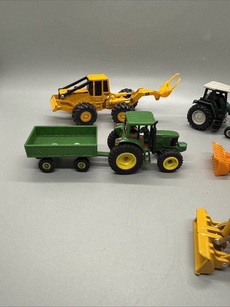 Ertl John Deere 648E Turbo Log Skidder 310 D Loader Tractor Steam Roller