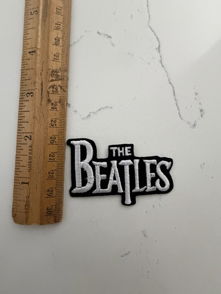 The Beatles Patch Iron On Logo Collector's Patch