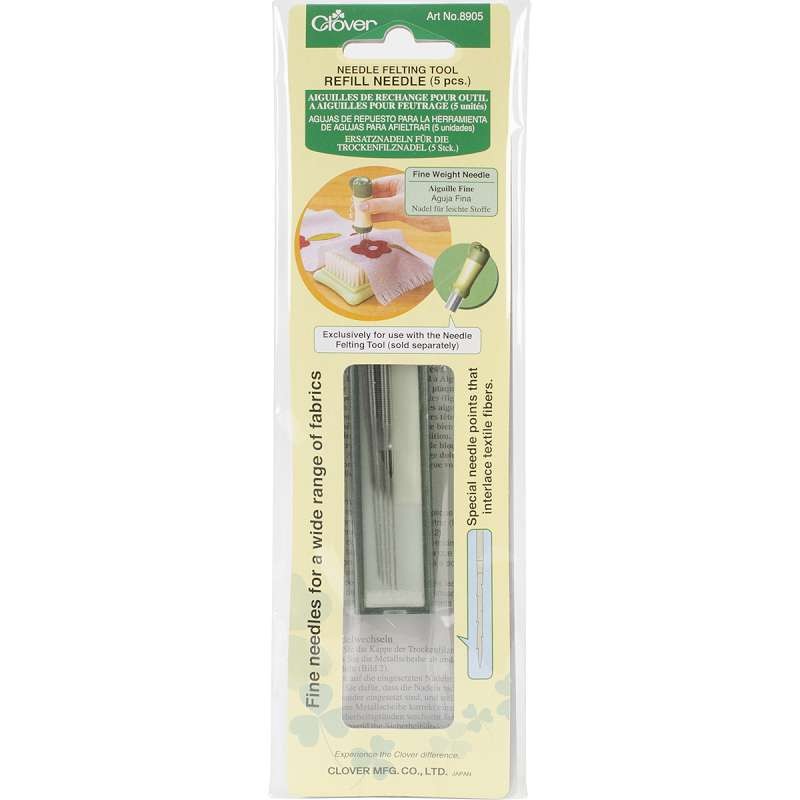 Felting Needle Tool Refill Fine Weight 5/Pkg