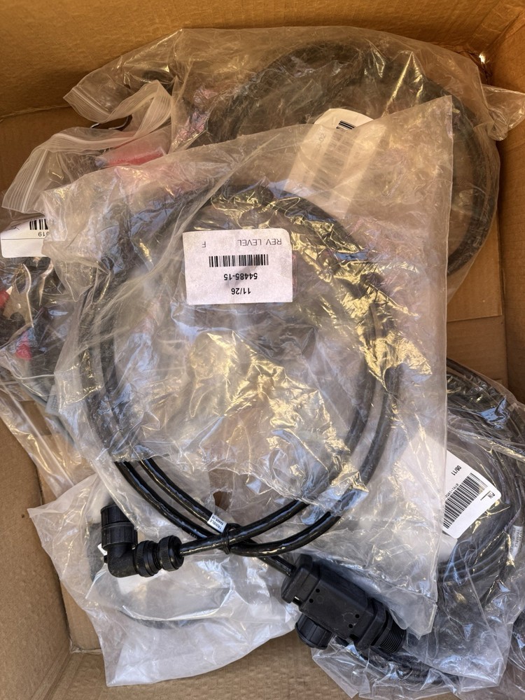 Large Lot Of Trimble Cables