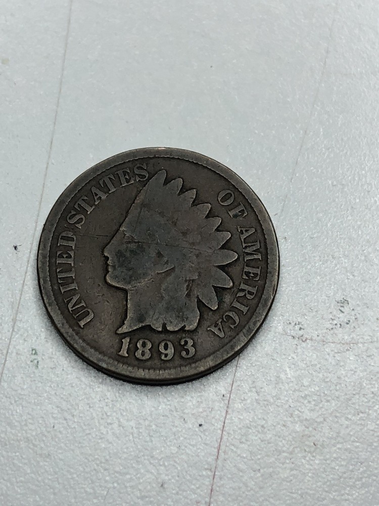 1893 - Indian Head Penny - VG