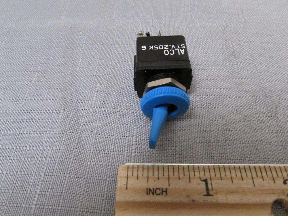 ALCO Blue Toggle Switch  for Davidson 4106A-DS MCA Multichannel Analyzer