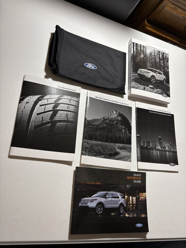 2015 Ford Explorer Owner's Manual OEM Set