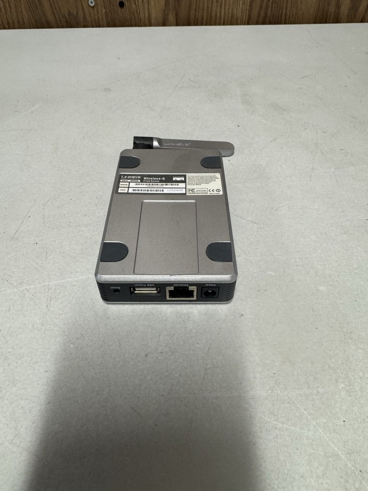 Linksys WPS54G Wireless-G Print Server USB Ethernet Cisco Systems