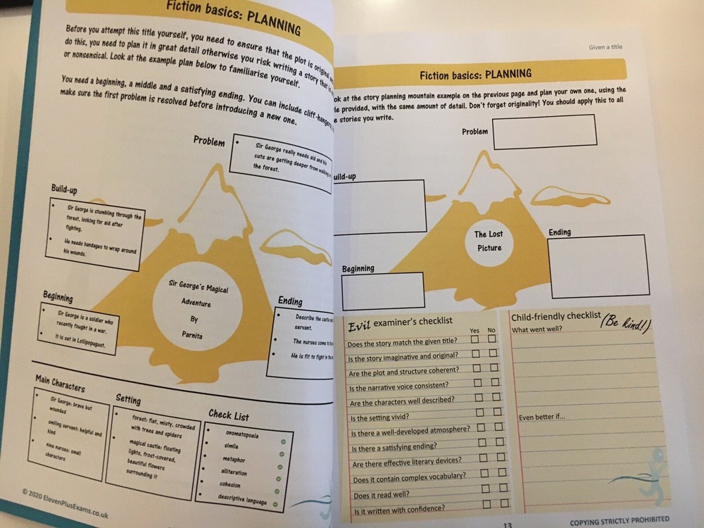 Eleven Plus Exams, Creative Writing Examples, Book 2. BRAND NEW.