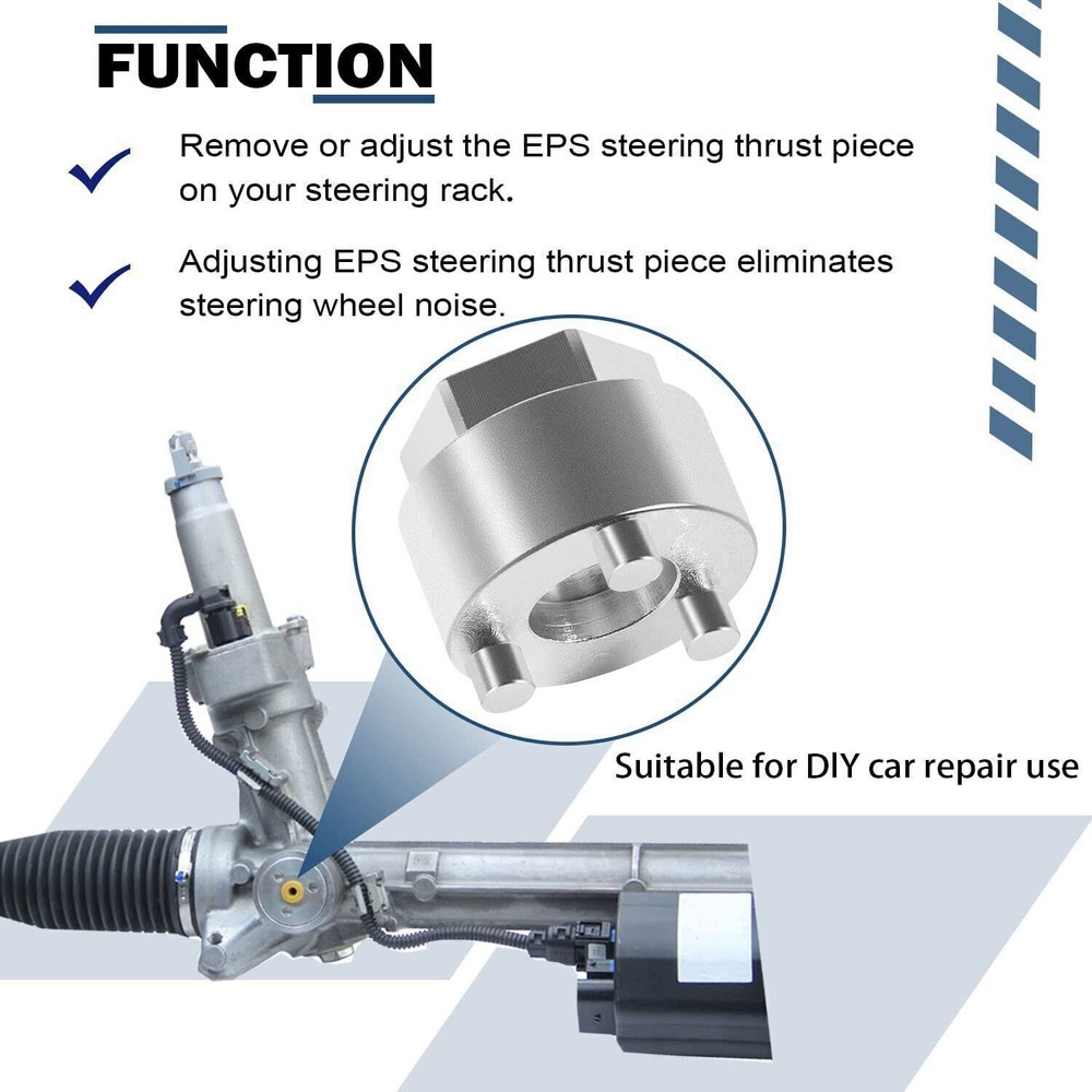 32106891974 Steering Rack 24mm Hex Head Direction Machine Removal Tool for BMW