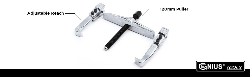 Genius Tools 120mm Two-Arm Gear Puller - KA-2120