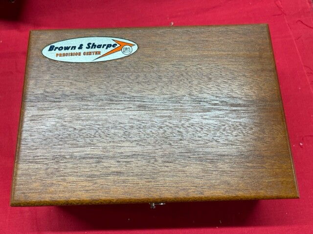 Brown & Sharpe 599-7740 Dial Indicator Set - Missing Indicator Vintage w/ box