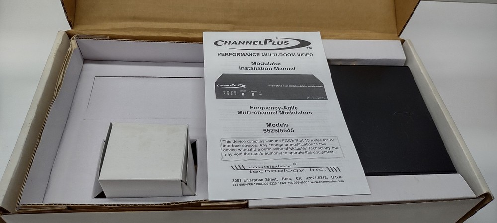 Channel Plus Performance Multi-Room Video 5525 NEW In Box Vintage
