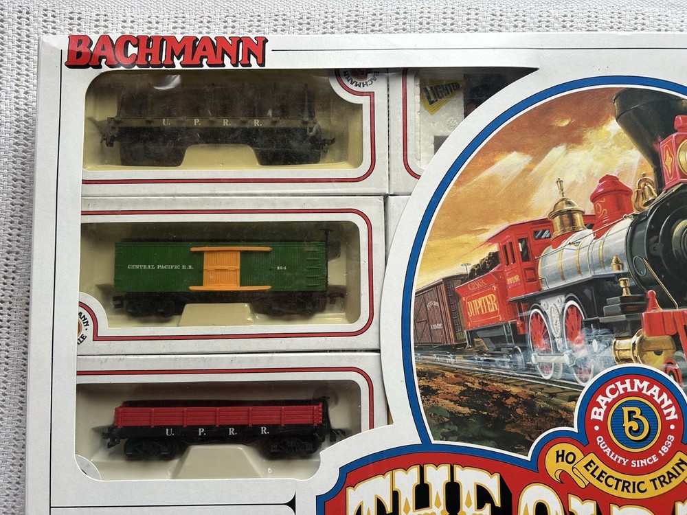 HO Bachmann ‘The Old Timer’ Electric Model Train Set - (EX BOXED)