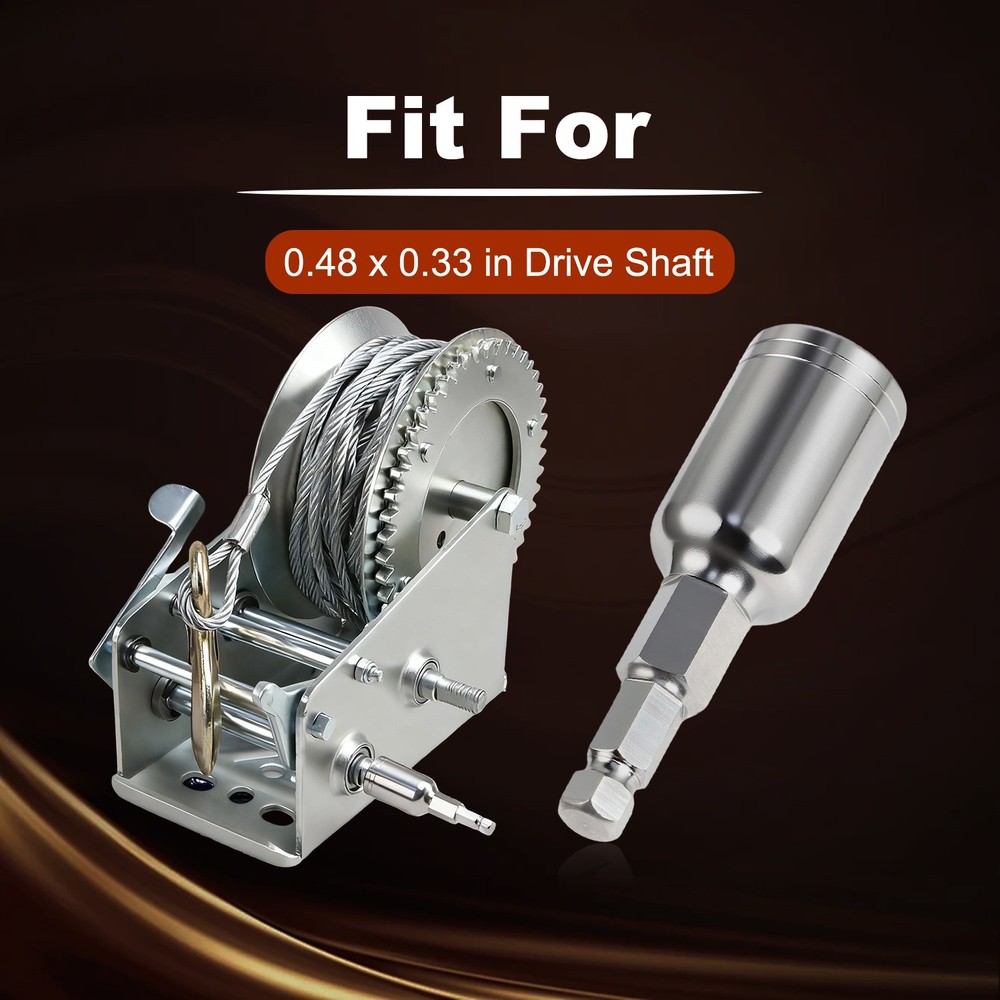 New Electric-Powered Drill Interface Converter for Manual Winch