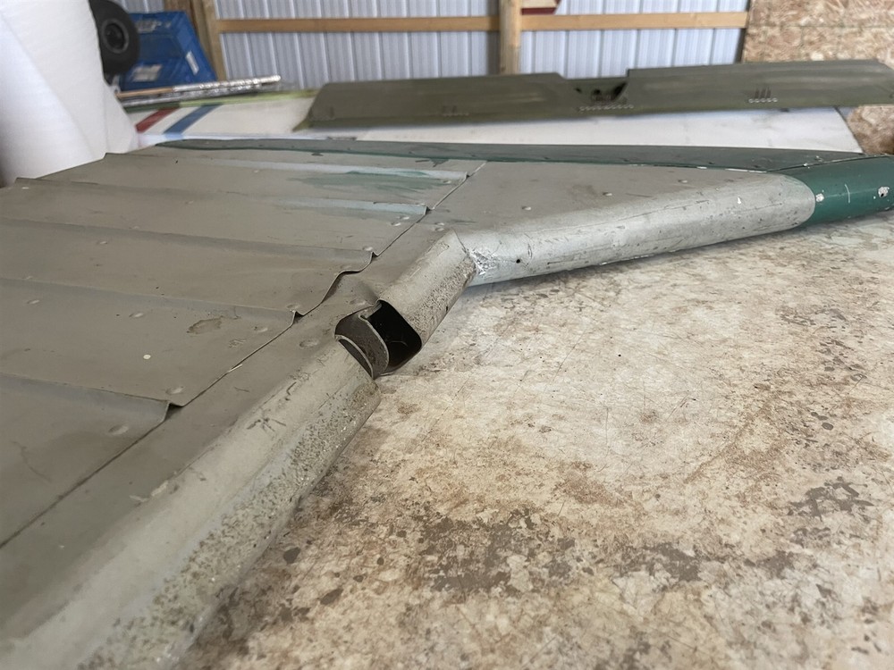 Early Cessna 180 Straight Tail Rudder
