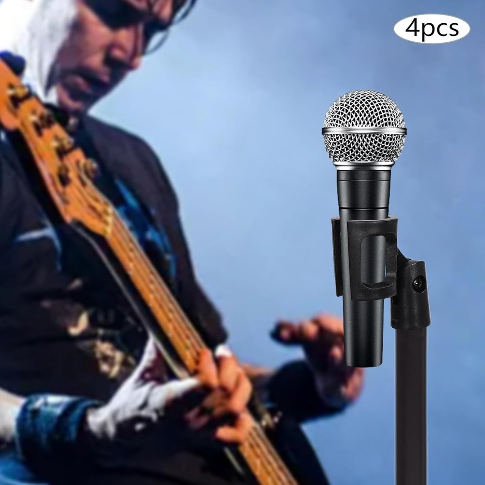 Universal Microphone Holder, Adjustable Microphone Holder Kit for Wired 1.2-1.8’
