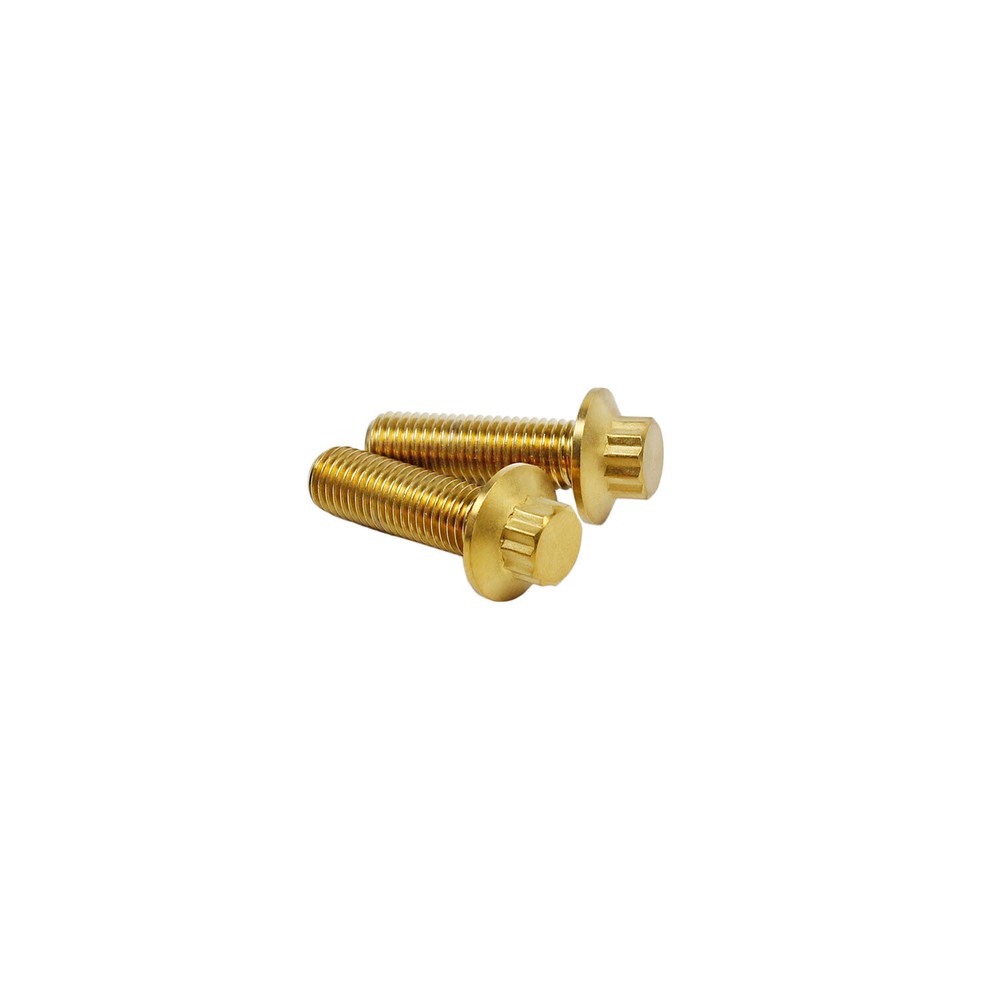 Gold Mid Control Shift Linkage Screws for Harley Softail FXBB FXST FXLR FXLRS/ST