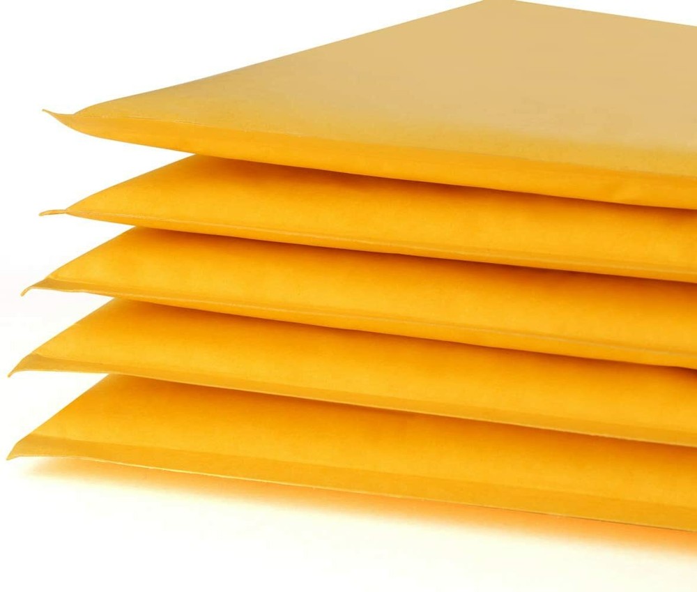 Kraft Bubble Mailers Padded Envelopes Any Size & Quantity Self Seal Shipping Bag