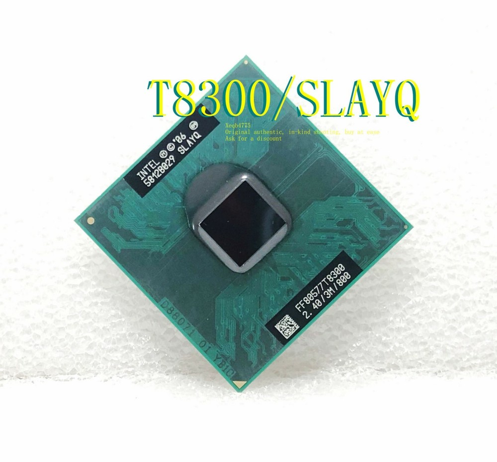 Intel Core 2 Duo T8300 2.4GHz Dual-Core (SLAYQ) Notebook Processor