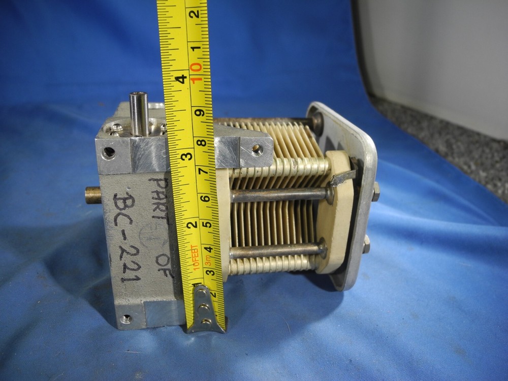 PART FOR PRECISION BC-221 VARIABLE CAPACITOR OLD HAM RADIO REGEN RECEIVER