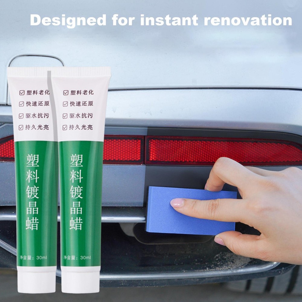 30ml Car Bumper Interior Crystal Plating Refurbishment Paste for Automobile