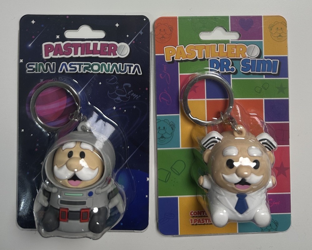 Dr. Simi Pastillero / Dr Simi Pill Container Key Chain  (2 Pack)