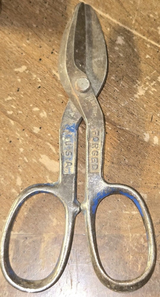 Bluebird 007 Tin Snips Cutting Scissors