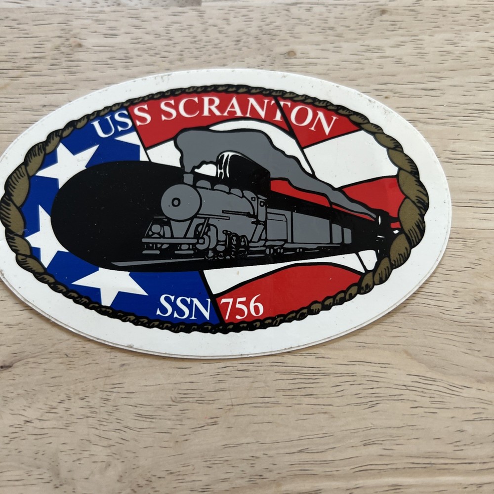 US Navy Decal - Sticker - USS Scranton SSN 756