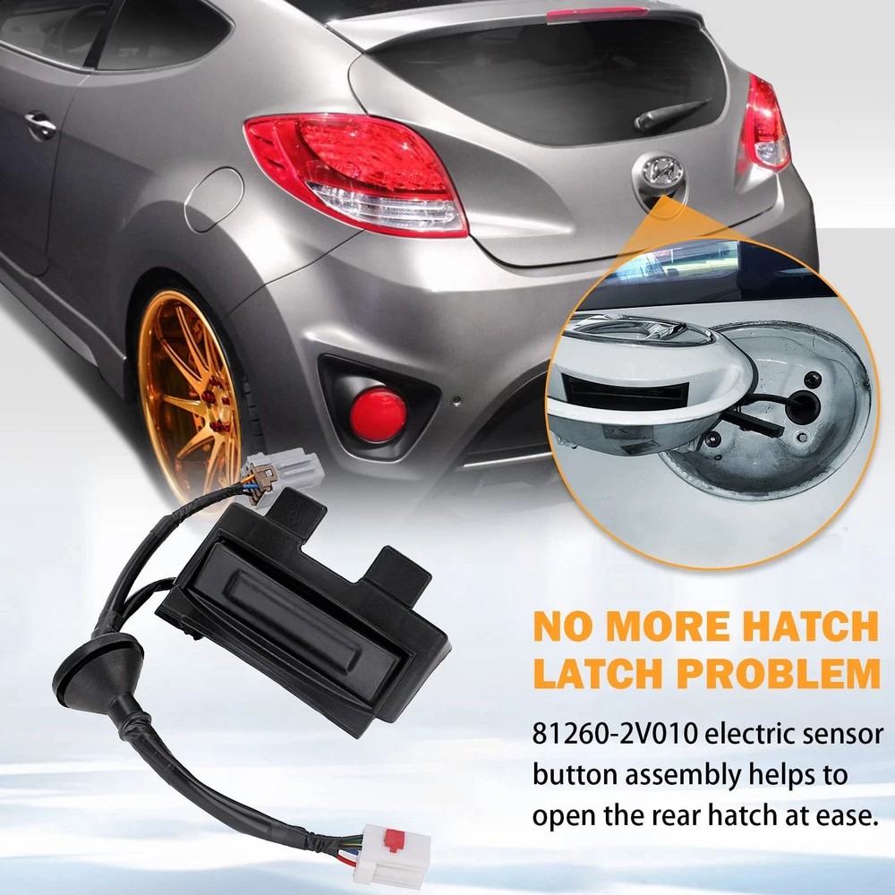 Hyundai Veloster Trunk Release Switch 2012-2017 #81260-2V010 Latch Button
