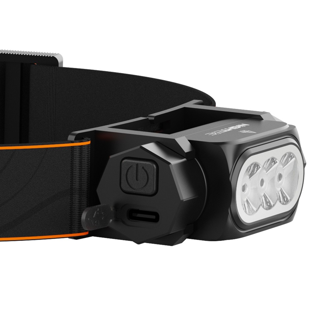 NIGHTEYE Headlamp Flashlight 2000 Lumen LED Rechargeable Headlight White Light