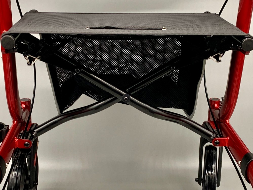 Cross Frame Bar Top LEFT Side, Parts  For RINKMO Rollator Walker w/ 8 " Wheels